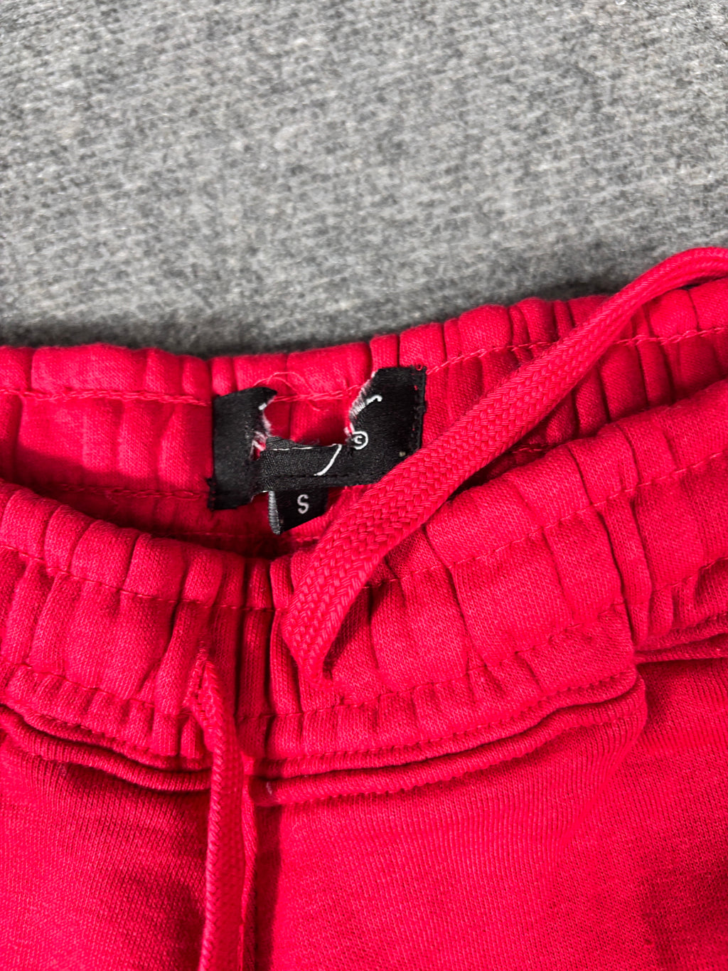 Ed Hardy Sweat Shorts Size S Red Tattoo Art Dragon Y2K Streetwear Style