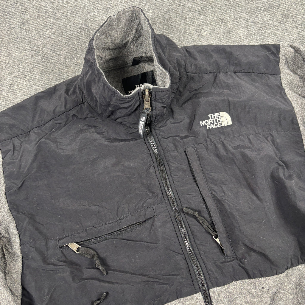 Vintage The North Face Denali Jacket Mens L Black Grey Fleece