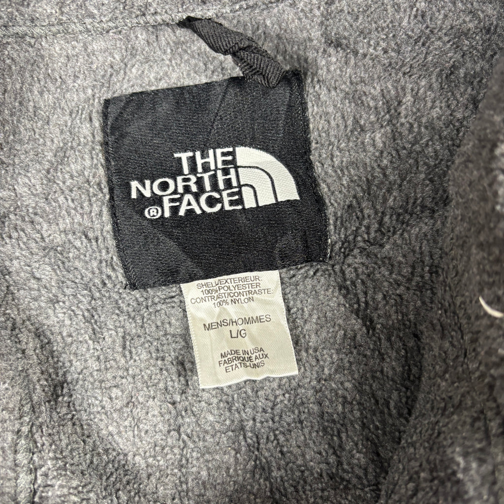 Vintage The North Face Denali Jacket Mens L Black Grey Fleece