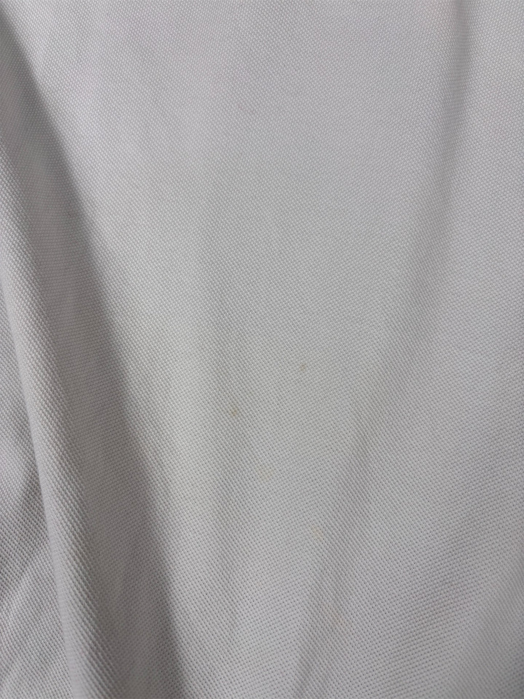 Nike Polo Shirt Women’s L White/Off-White Cotton Chest Logo Classic