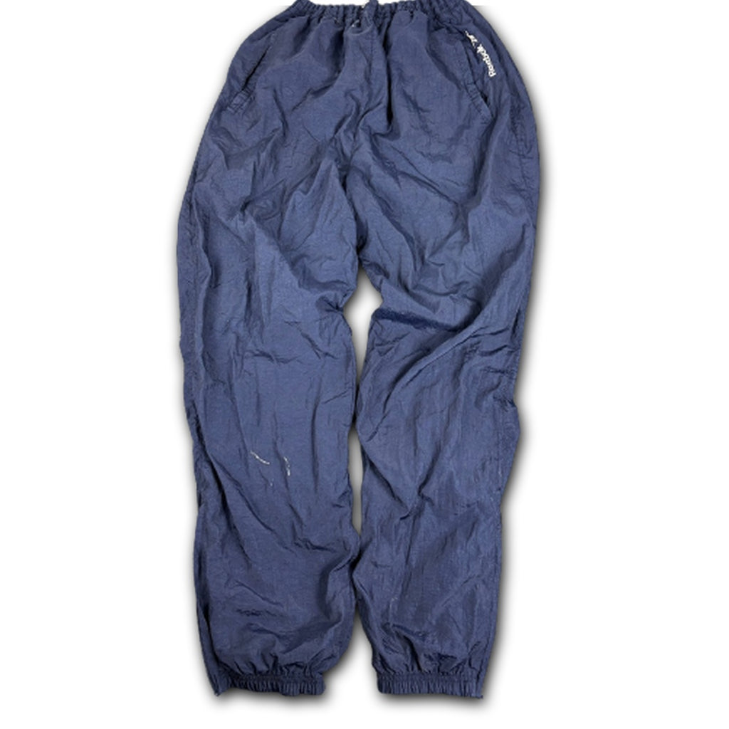 90s reebok track pants navy blue size L