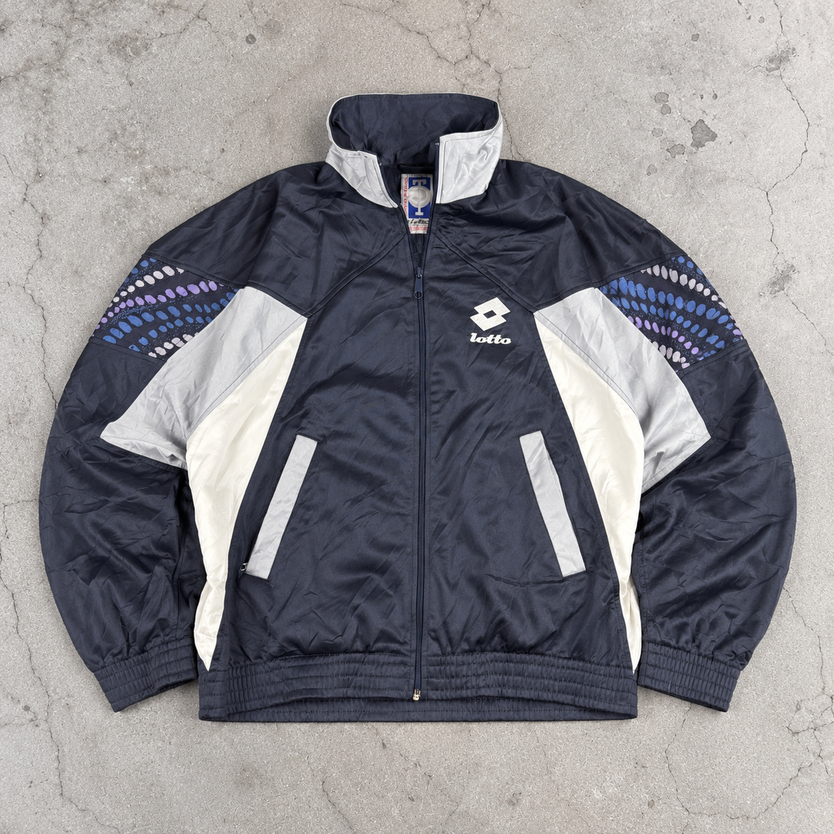 Vintage 90s Lotto Boris Becker Tennis Jacket Men's Medium Retro Sportswear