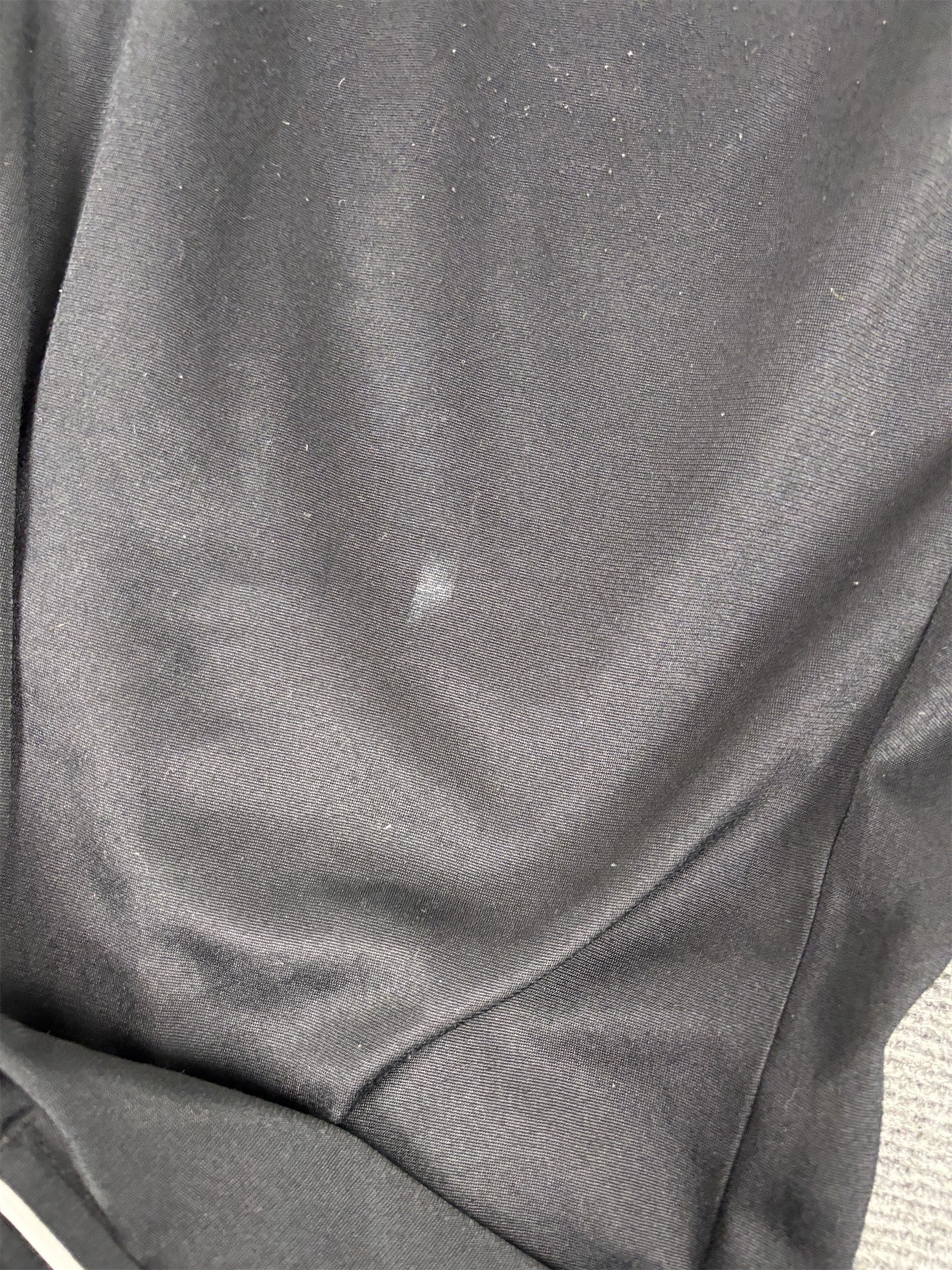 Nike Track Pants Men's L Black White Piping Swoosh Baggy Joggers