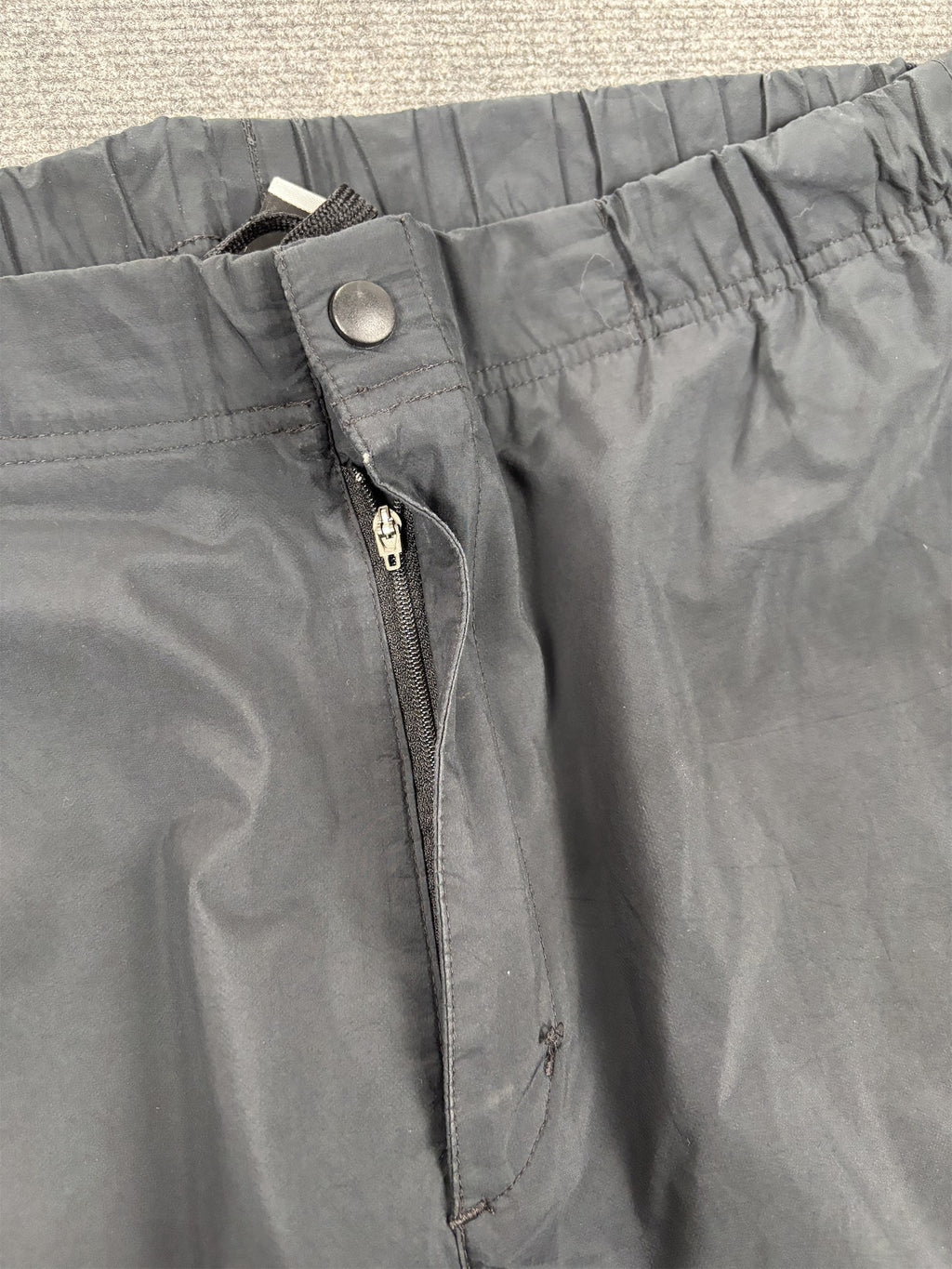 Vintage Y2K Nike Golf Track Pants Men's M Black Waterproof Storm-Fit Trousers