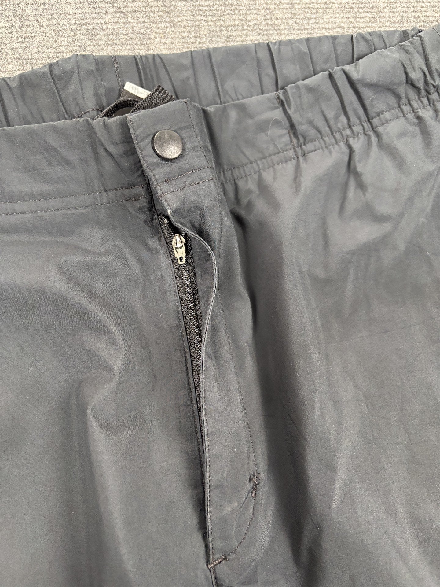 Vintage Y2K Nike Golf Track Pants Men's M Black Waterproof Storm-Fit Trousers