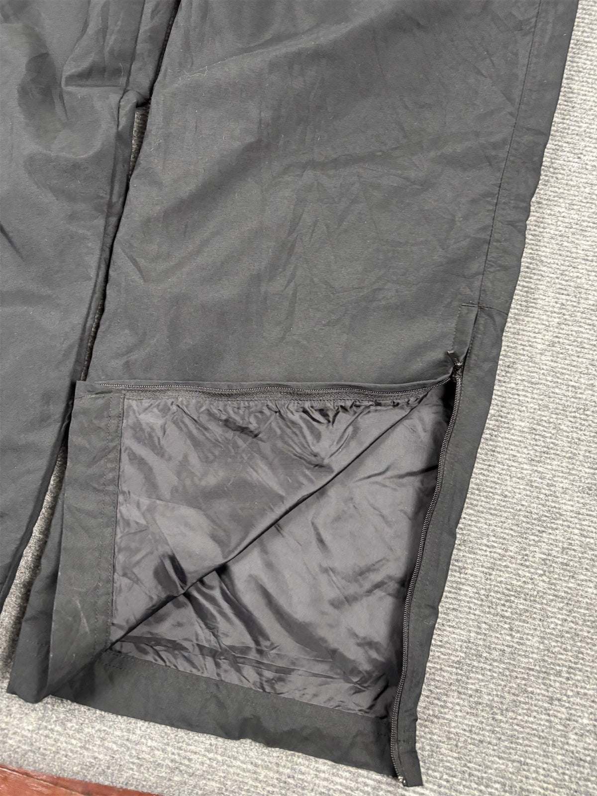 Vintage Y2K Nike Track Pants Men's L Black White Swoosh Classic Joggers