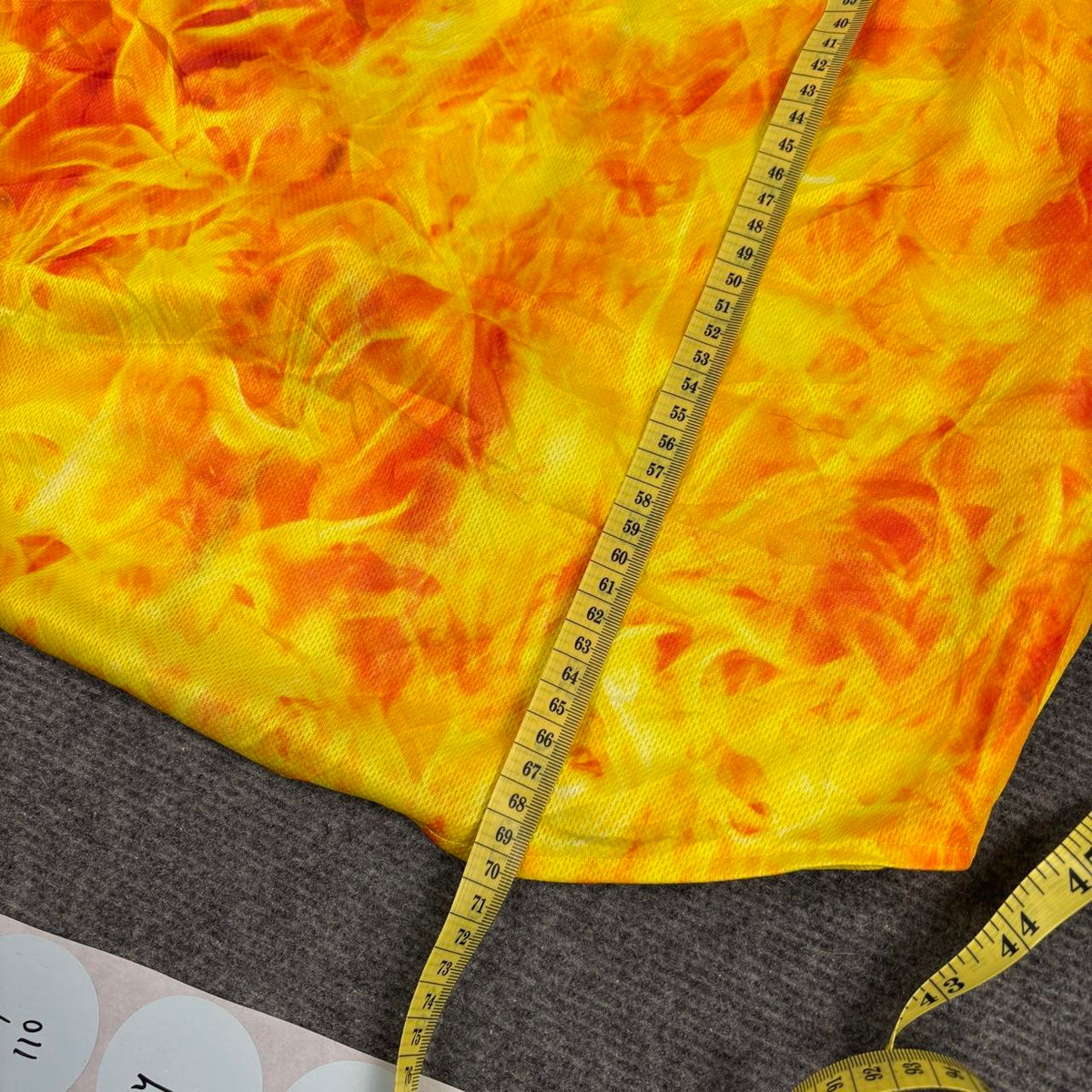 Hanshin Tigers Japanese Baseball Jersey Men’s Small  Yellow Flame Activewear