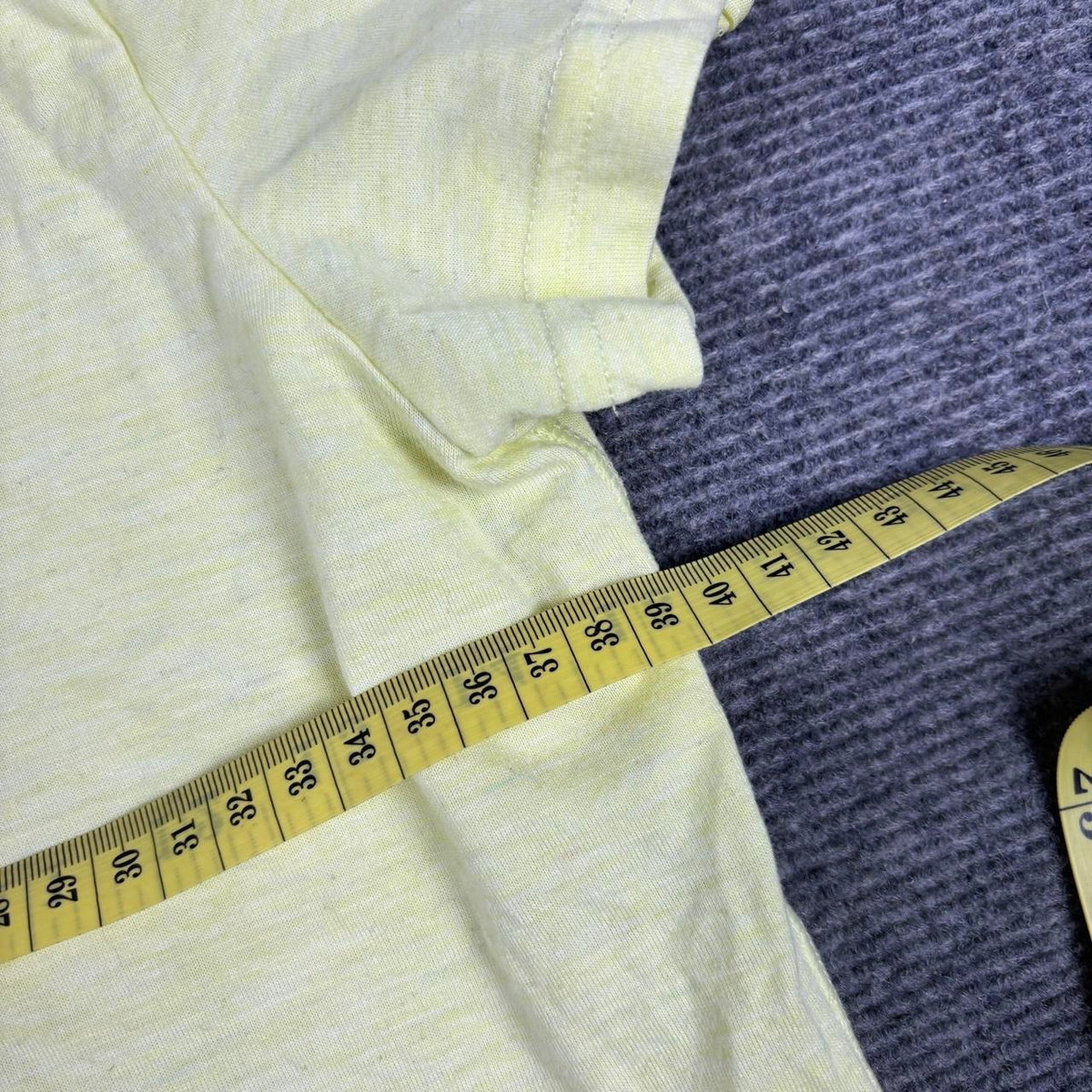 Adidas Climalite Top Women's XS Straw Yellow Cap Sleeve Activewear T-shirt