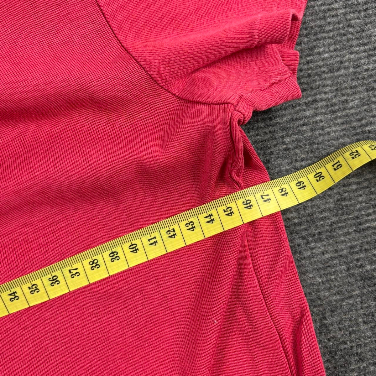 Ralph Lauren Sport V-neck Top Women's Small Red Green Small Pony Activewear T-shirt