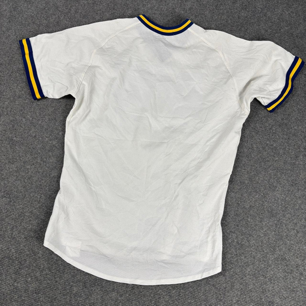 Vintage Mizuno Jersey V-neck Men's Small Japansese High School Baseball Club Mesh