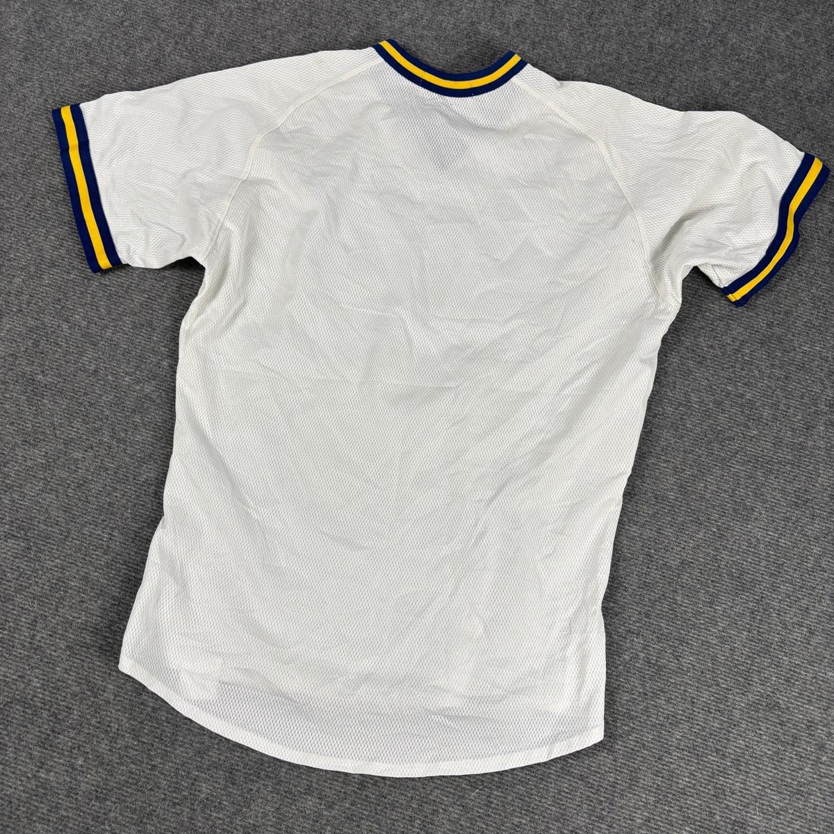 Vintage Mizuno Jersey V-neck Men's Small Japansese High School Baseball Club Mesh