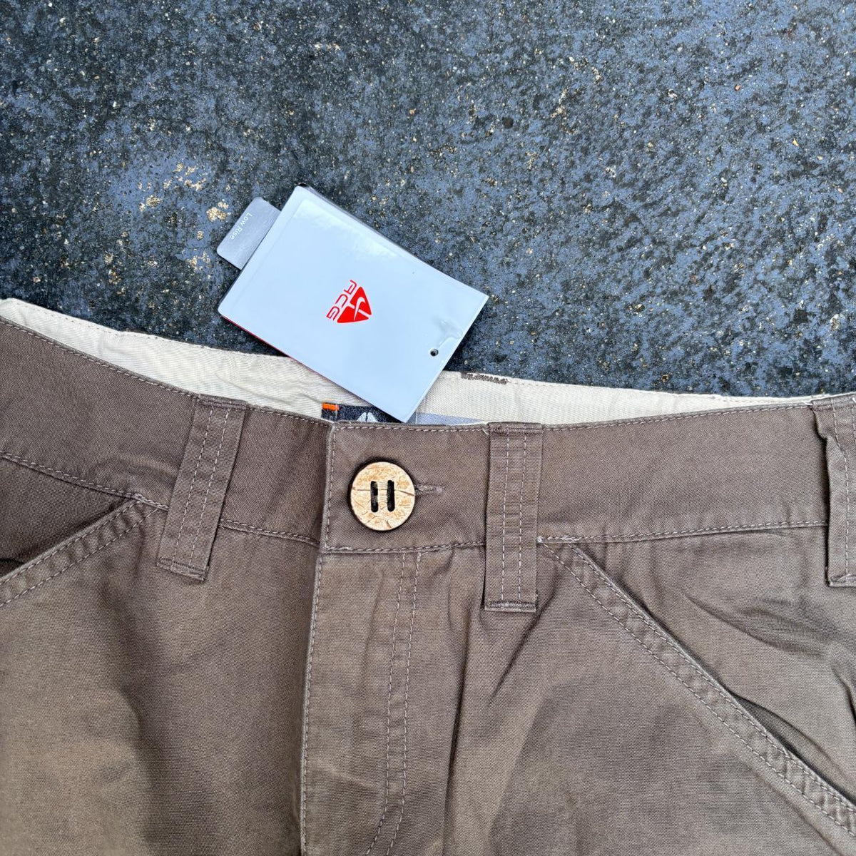 Vintage Y2K Nike ACG Pants Womens S Brown Double Knee Hiking Chinos
