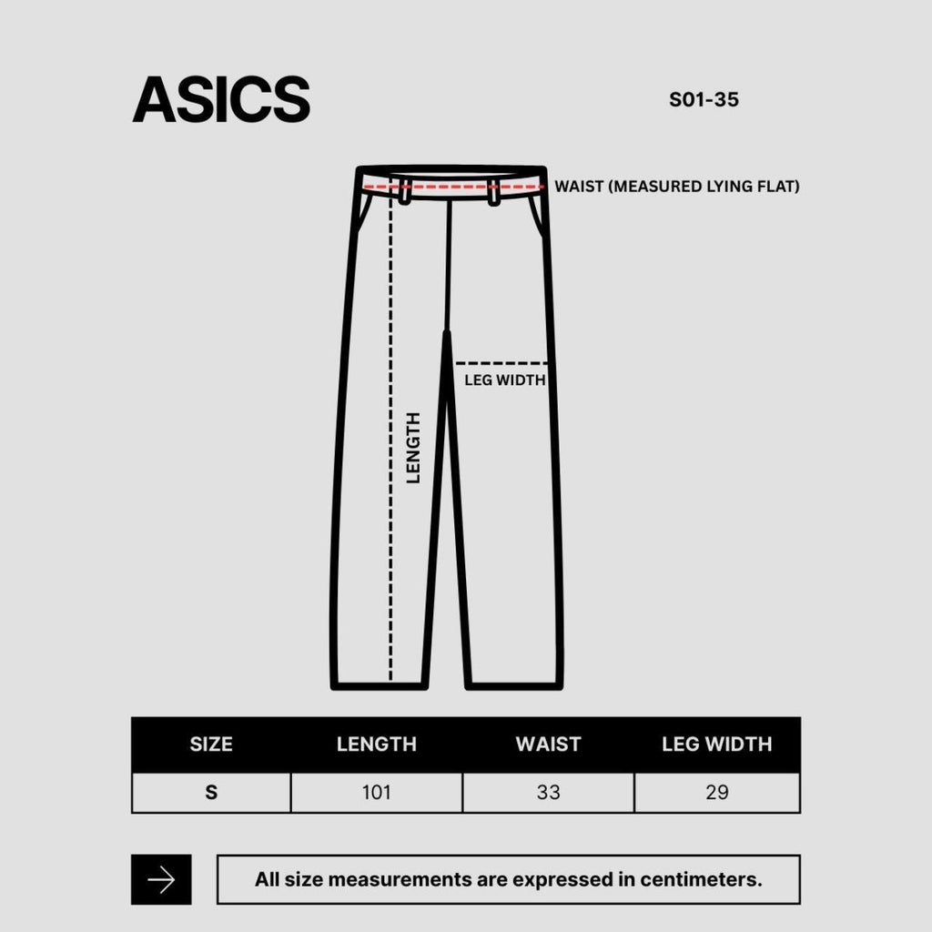 Vintage 90s Asics Track Pants Womens S Red Spell Out Side Tape Straight Leg Retro Style