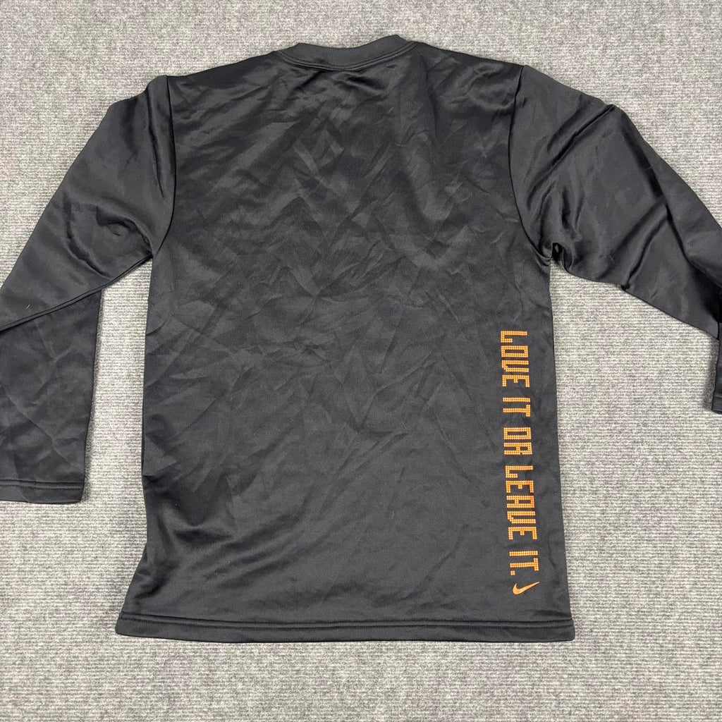 Vintage Nike Japan Dri-fit Basketball Raglan T-shirt Men's Medium Black 3/4 Sleeve