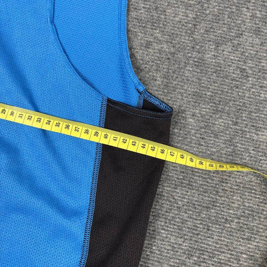 Vintage y2k Adidas Climalite Tank Top Men's Small Blue Run Activewear