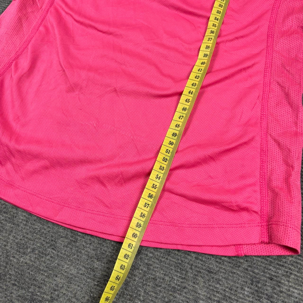 Nike Dri-Fit Running Top Women's Small Pink Activewear T-shirt