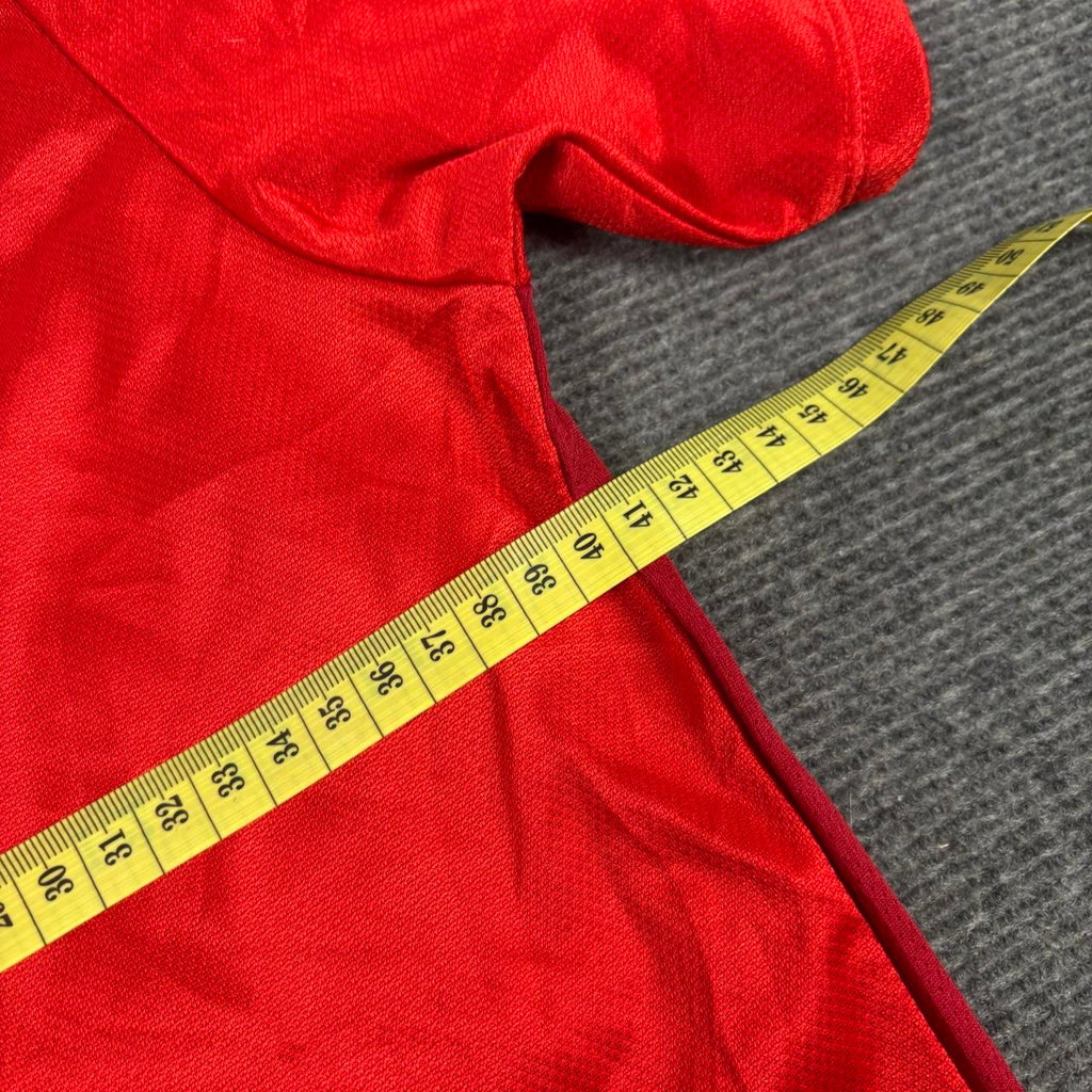 Puma Japan Dry Cell V-neck Jersey Women's XS Red Activewear T-shirt