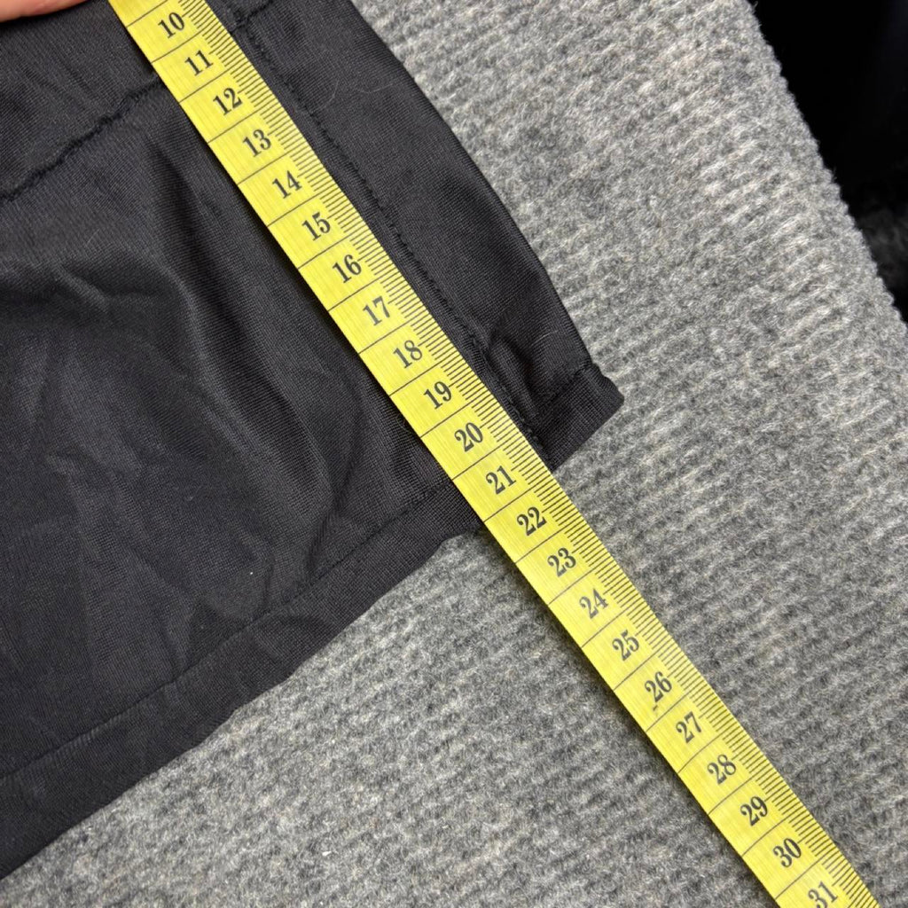Adidas 3 Stripe Track Pants Women's Small Black Green Classic Joggers
