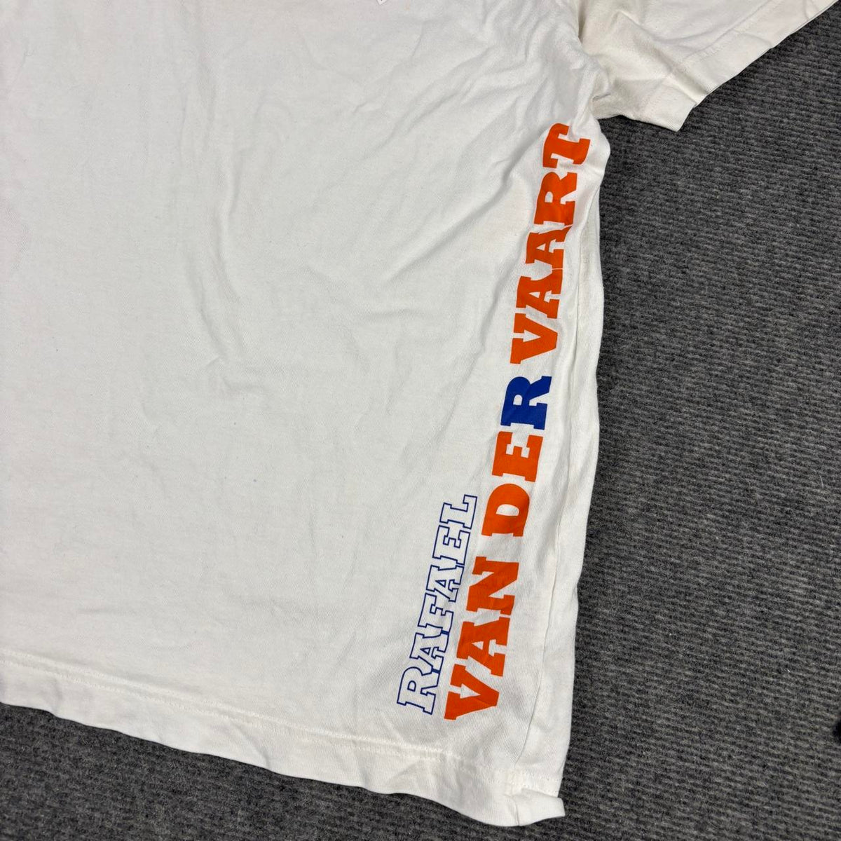 Vintage y2k Nike Football Van De Vaart T-shirt Men's Large Netherlands National Team