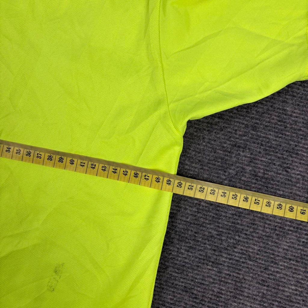 Yonex Badminton T-shirt Men's Small Fluro Yellow Anime Graphic Japanese Activewear