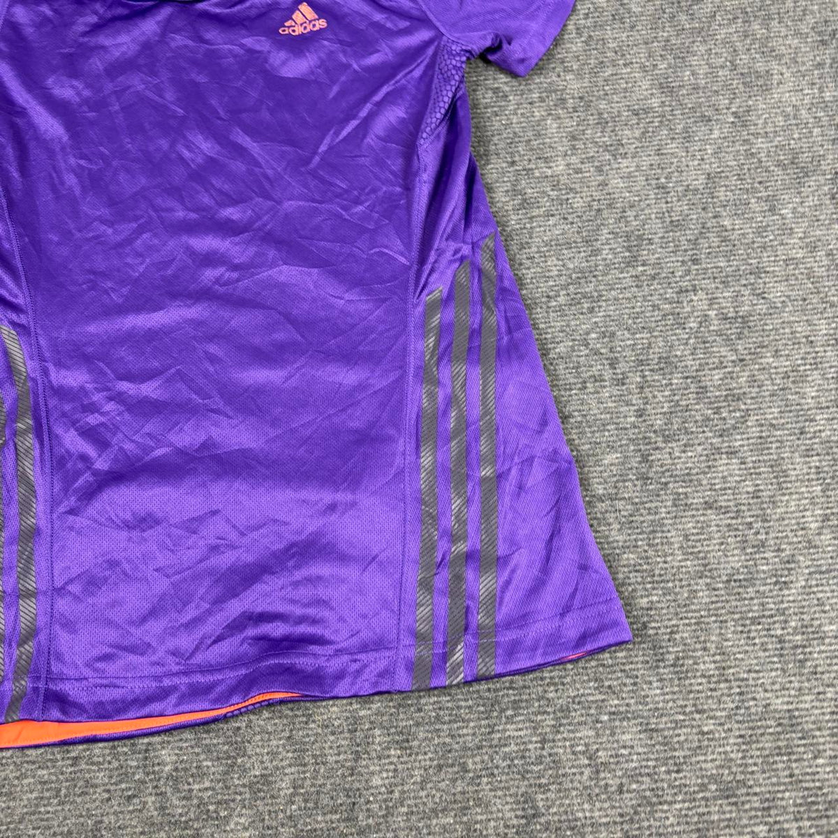 Adidas Climacool Activewear Top Women's XS Purple Petite Activewear y2k Style