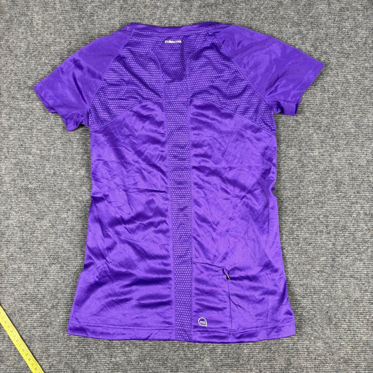 Adidas Climacool Activewear Top Women's XS Purple Petite Activewear y2k Style