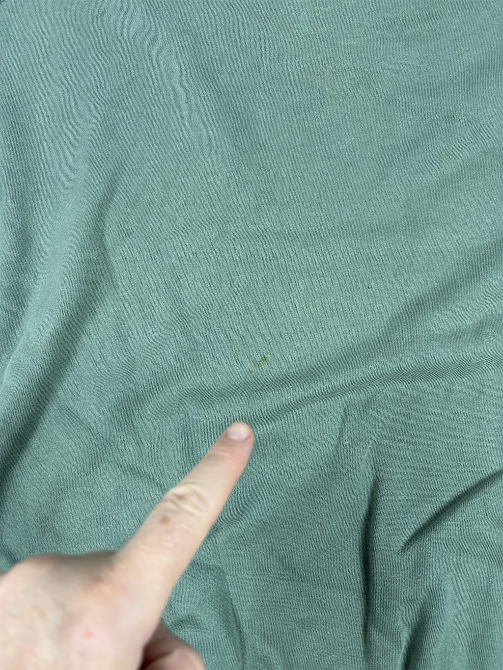 Vintage 90's Ralph Lauren Jumper Men's XL Green Faded Yellow Small Pony Boxy Crew Neck
