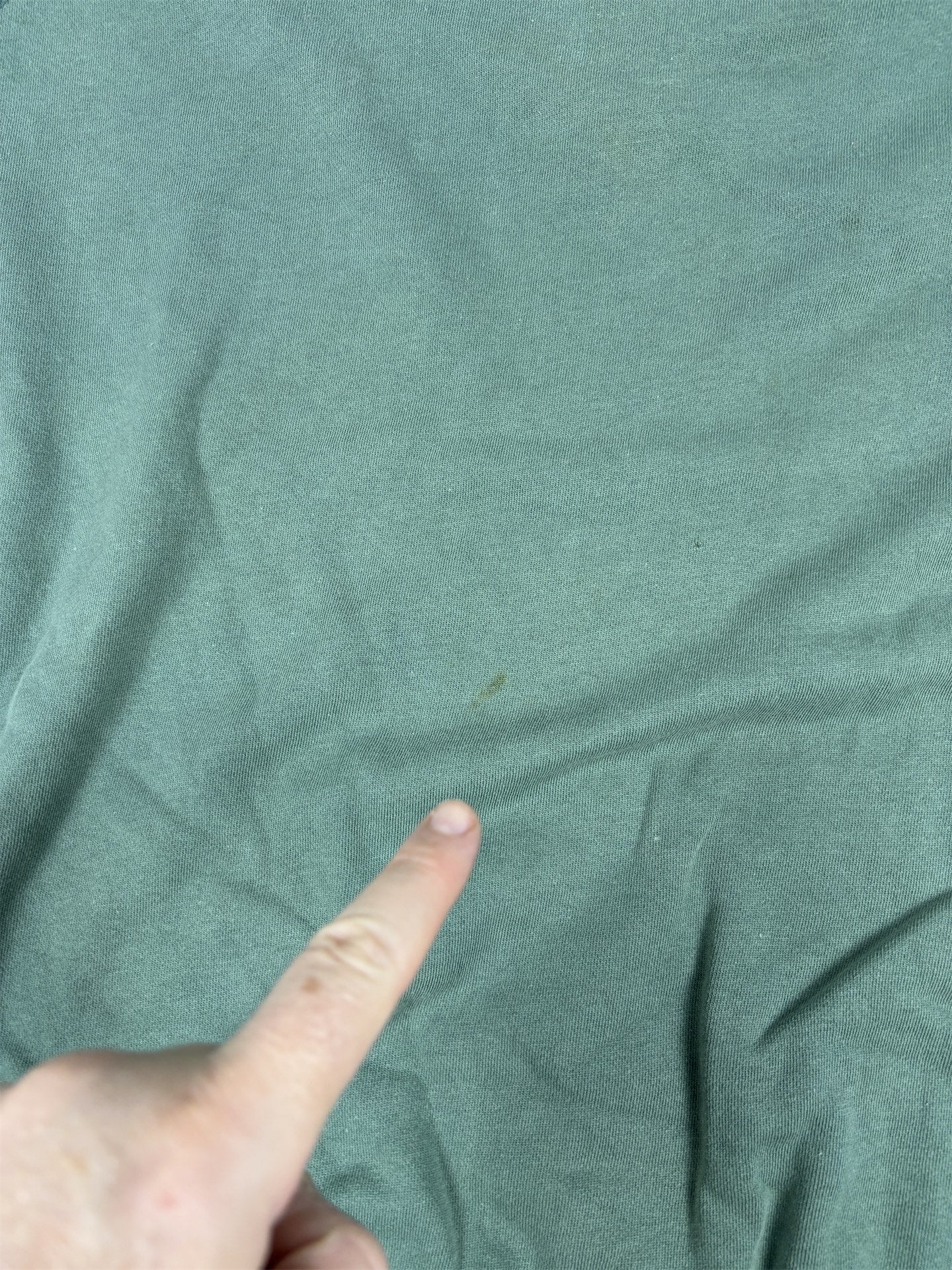 Vintage 90's Ralph Lauren Jumper Men's XL Green Faded Yellow Small Pony Boxy Crew Neck
