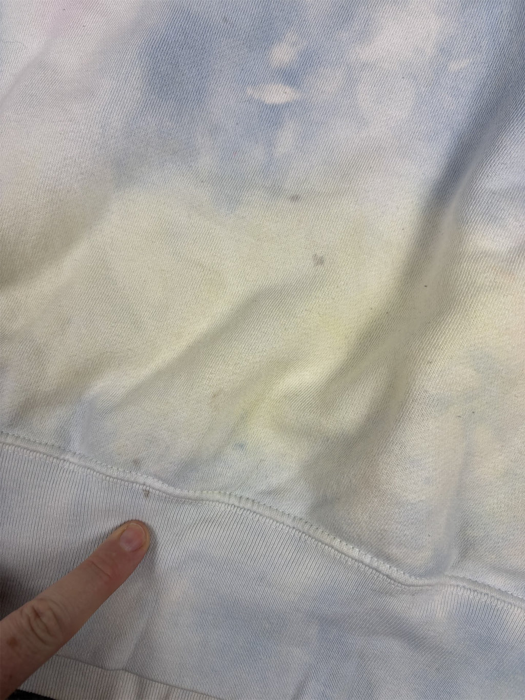 Ralph Lauren Hoodie Women's XL Tie Dye Blue Small Pony Jumper Sweatshirt
