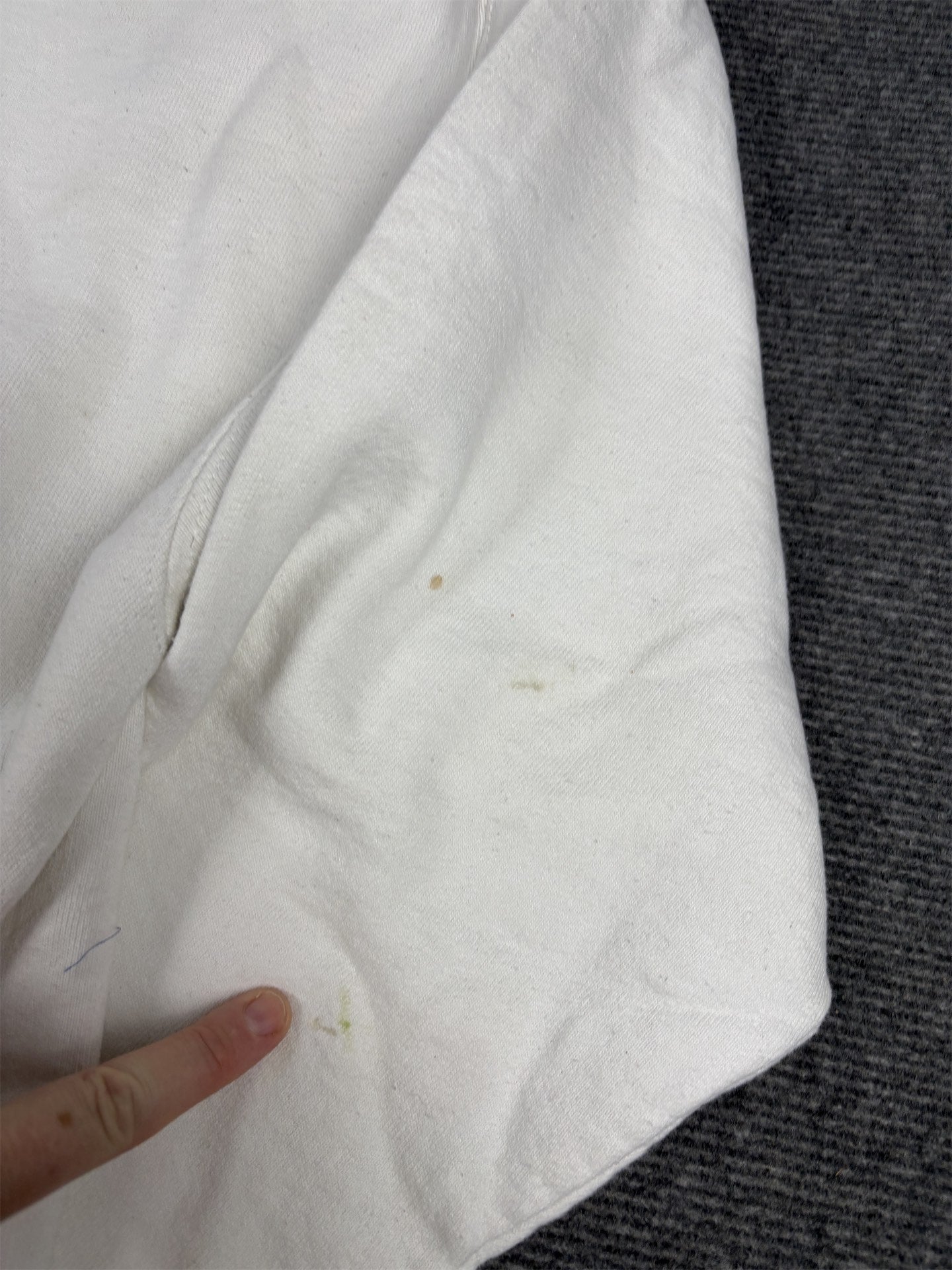 Vintage 90's Ralph Lauren Jumper Men's XXL White Golf Logo Leather Details Rare Crew Neck