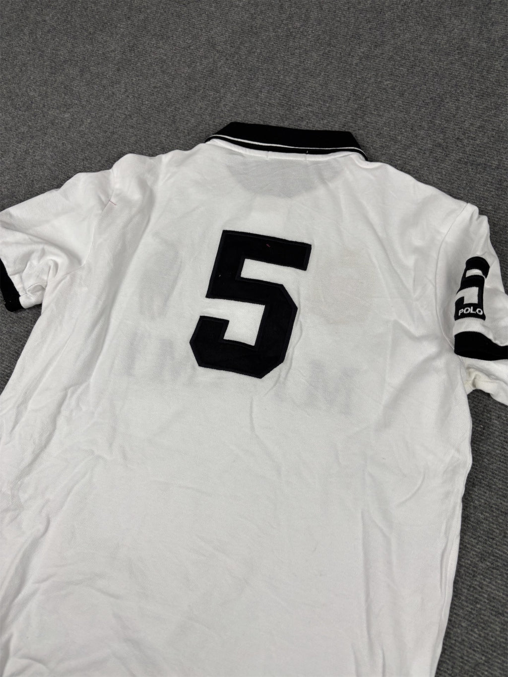 Ralph Lauren Polo Men's M White Team Miami Large Pony Logo