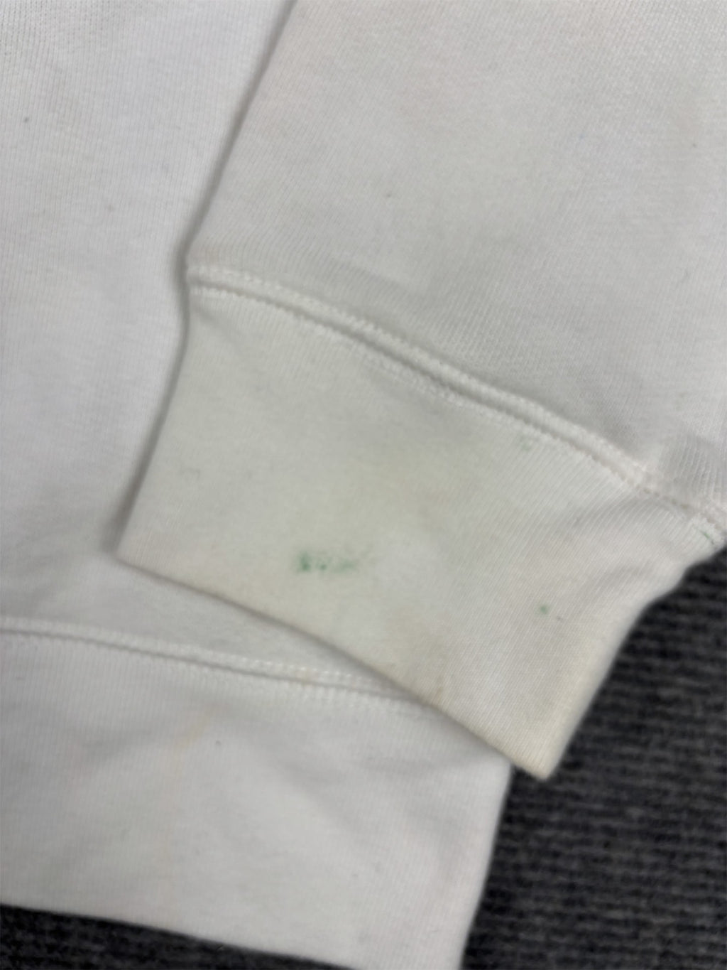 Ralph Lauren Jumper Women's M White Tie Dye Spell Out Logo Sweatshirt Crew Neck
