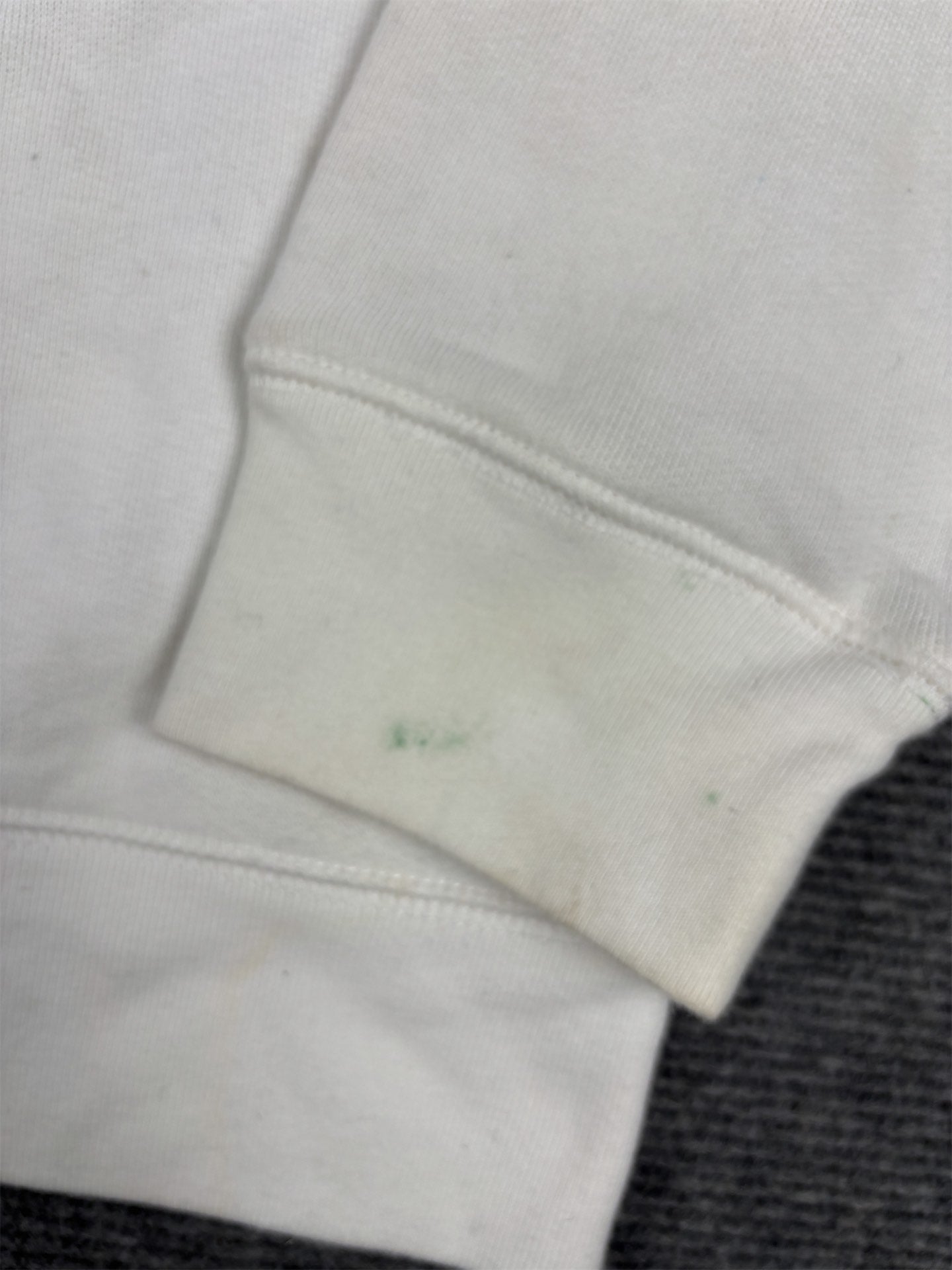 Ralph Lauren Jumper Women's M White Tie Dye Spell Out Logo Sweatshirt Crew Neck