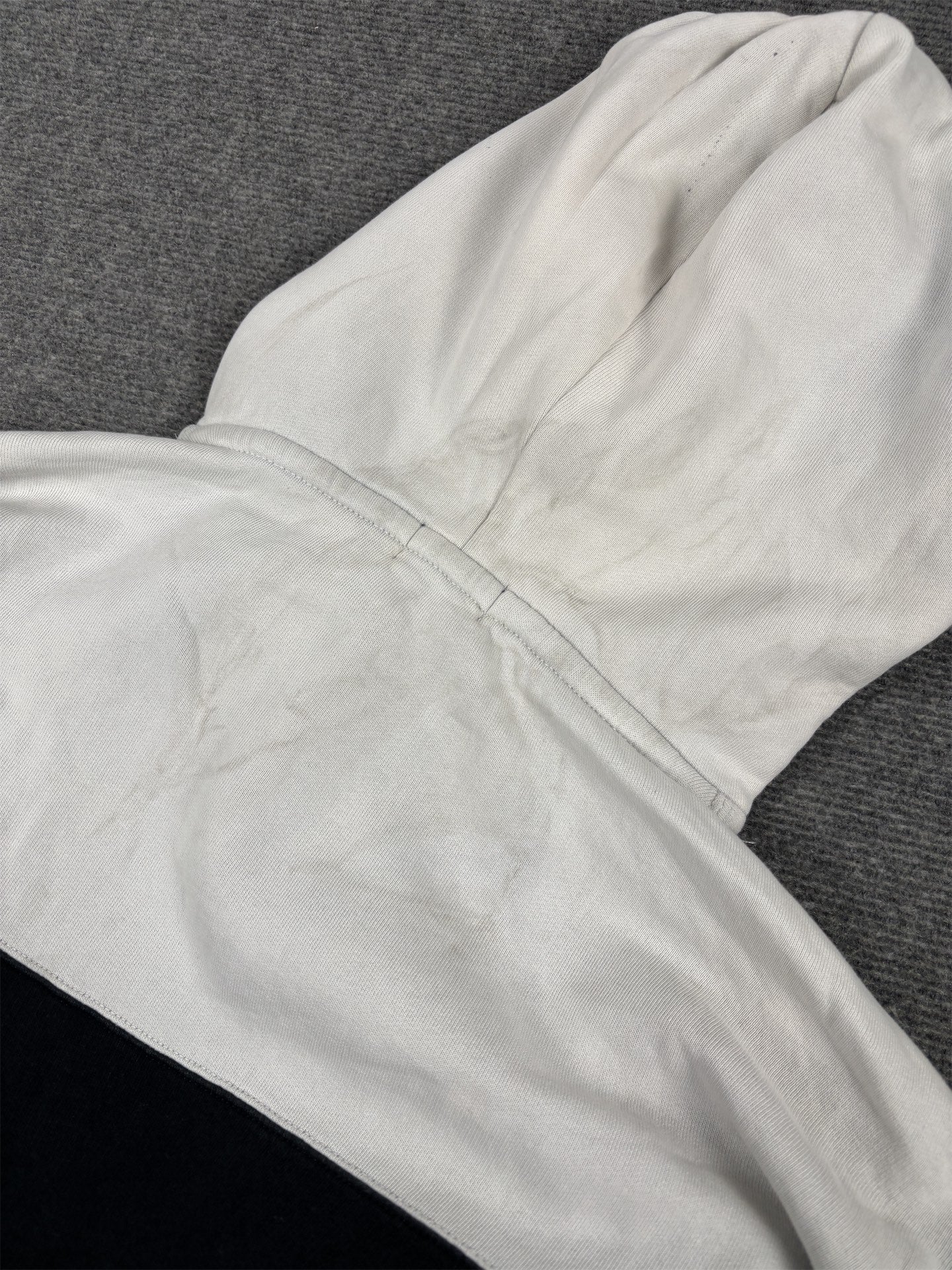 Ralph Lauren Hoodie Men's S White Black Spell Out Logo Jumper