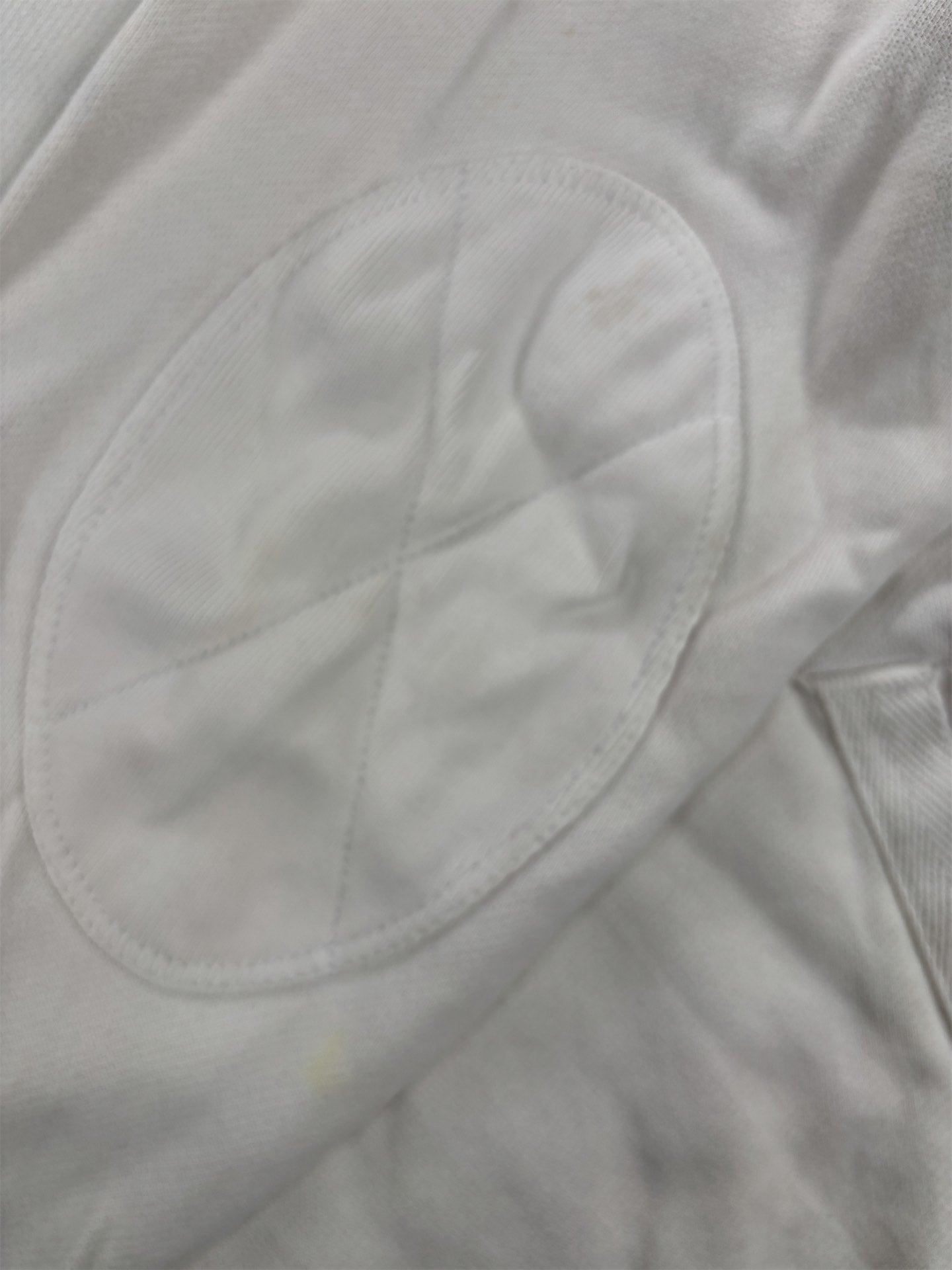 Vintage Men's 90's Ralph Lauren Rugby Hoodie M White Polo Badge Logo Jumper