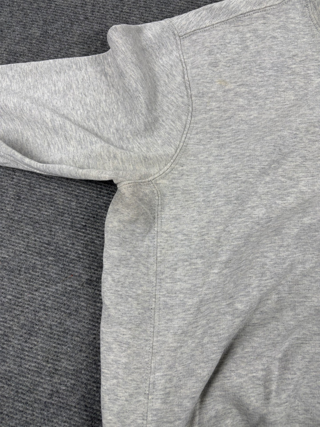 Men's  Ralph Lauren Jumper M Grey Blue Small Pony Jumper Sweatshirt Crew Neck