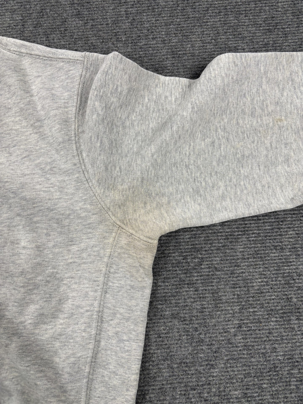 Men's  Ralph Lauren Jumper M Grey Blue Small Pony Jumper Sweatshirt Crew Neck