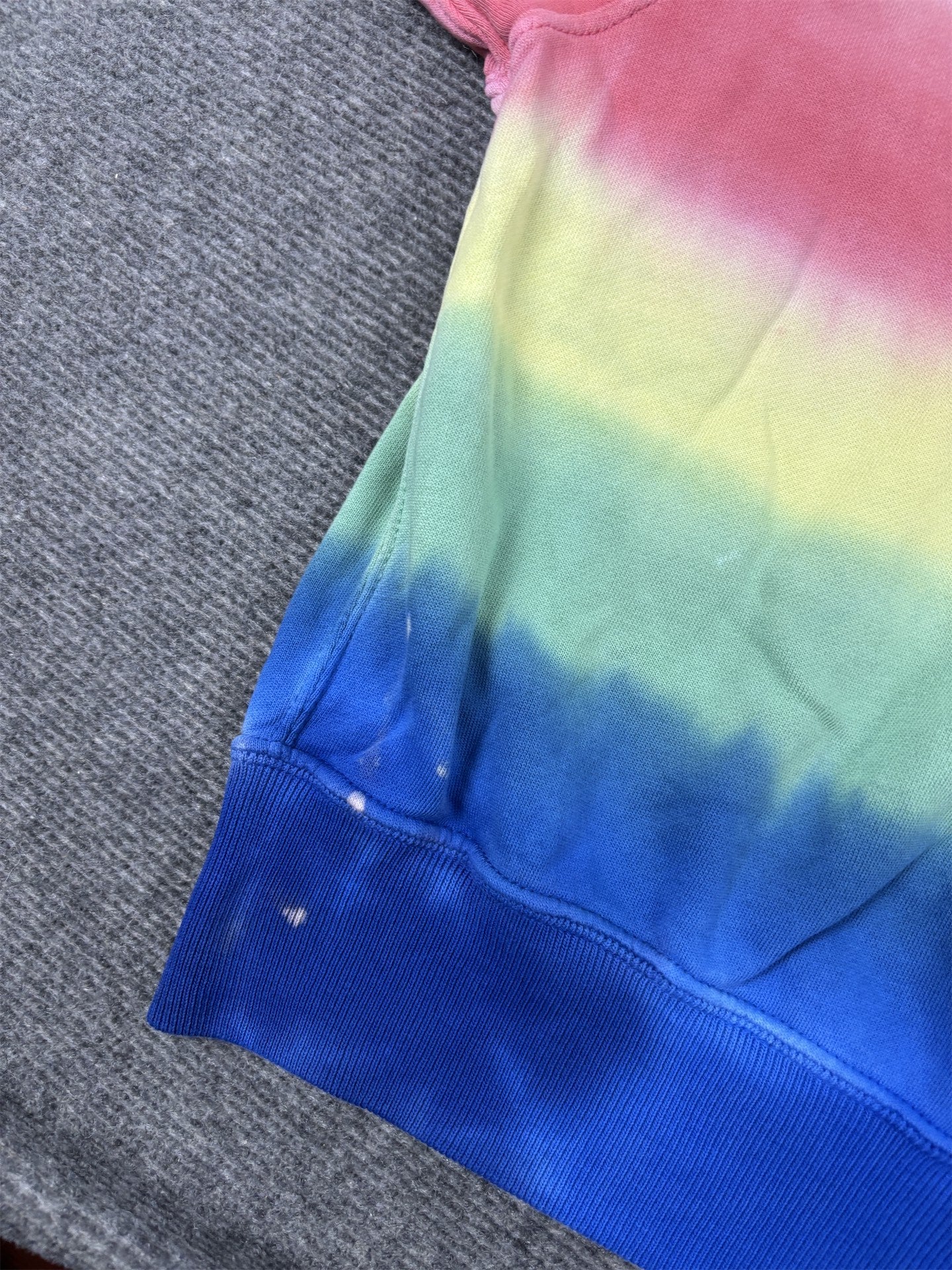 Women's  Ralph Lauren Jumper M Multicolour Tie Dye Small Pony Sweatshirt Crew Neck