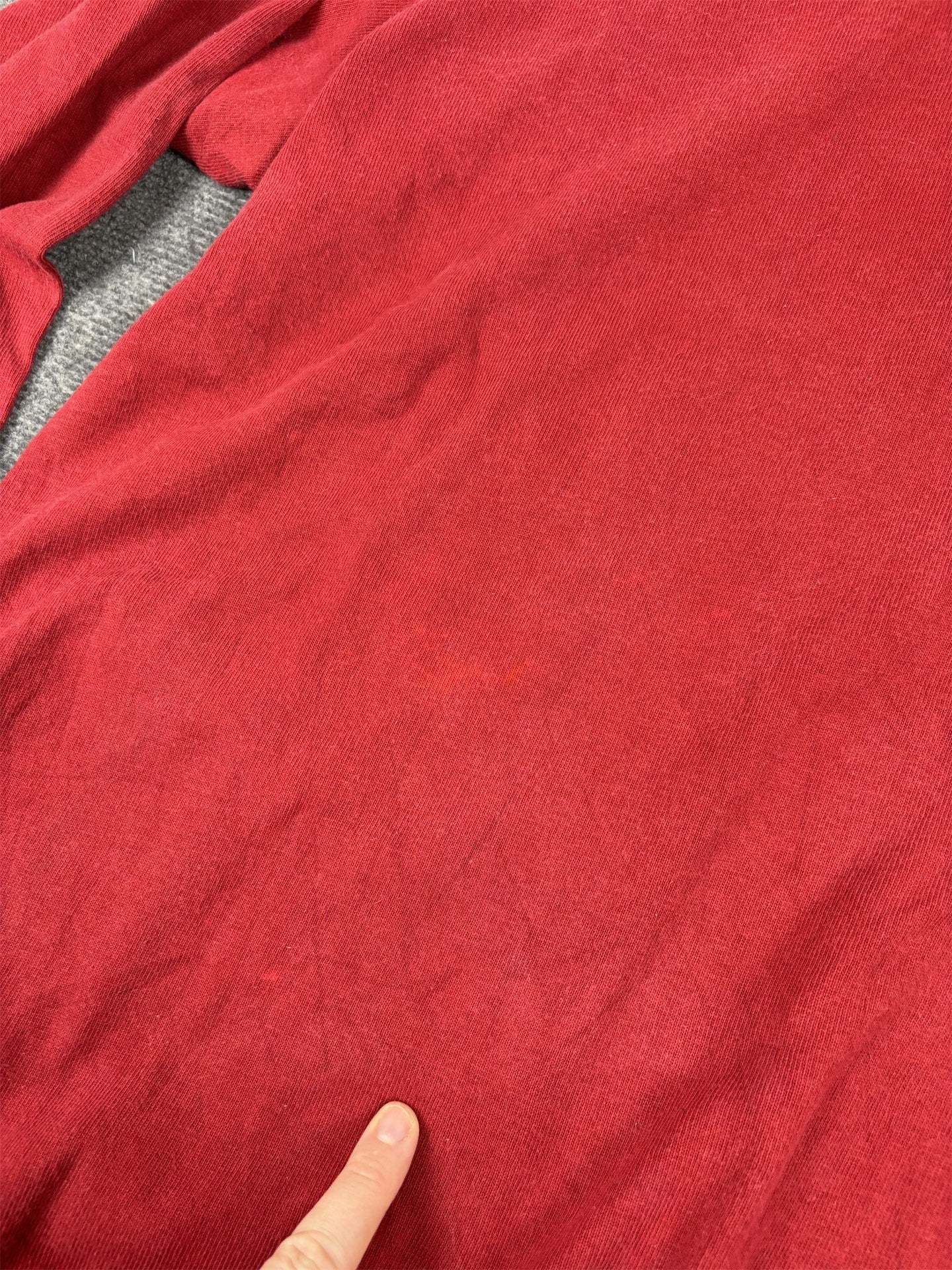 Vintage Men's 90's Ralph Lauren Rugby Polo XXL Red Black Small Pony Jersey Collared
