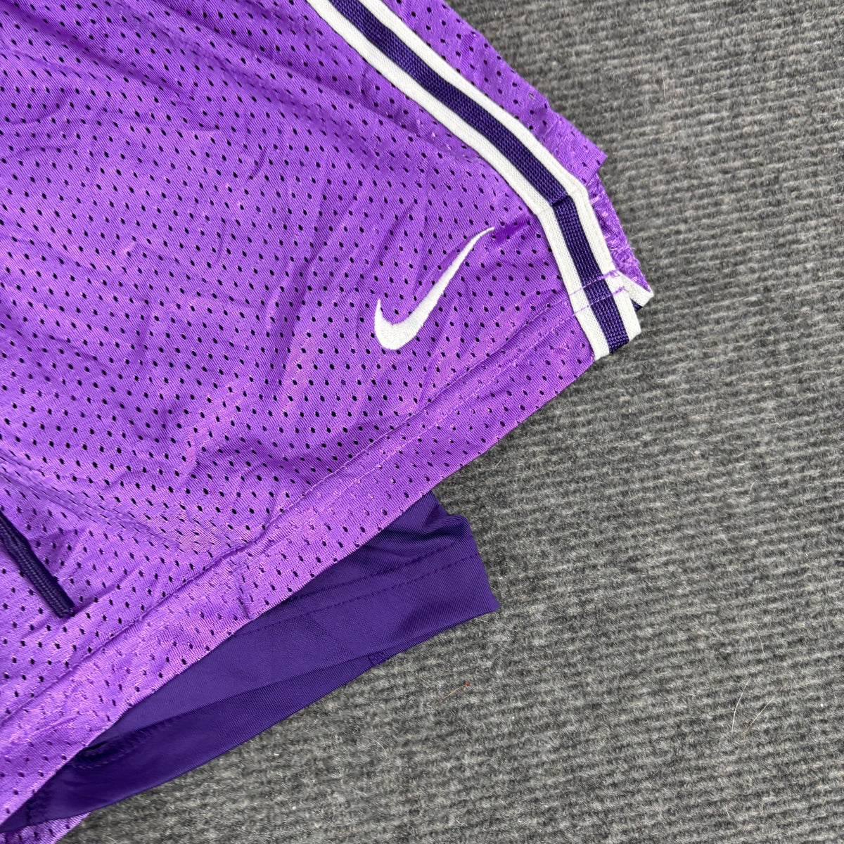 Nike Dri-Fit Mesh Shorts Purple Lined Pro Combat photo 3