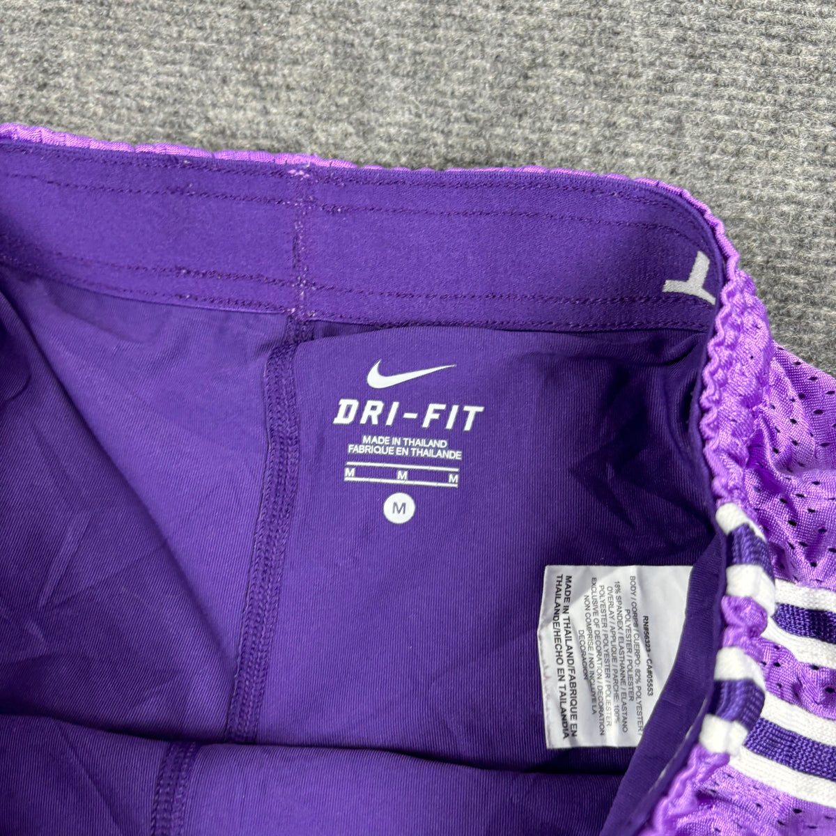 Nike Dri-Fit Mesh Shorts Purple Lined Pro Combat photo 4