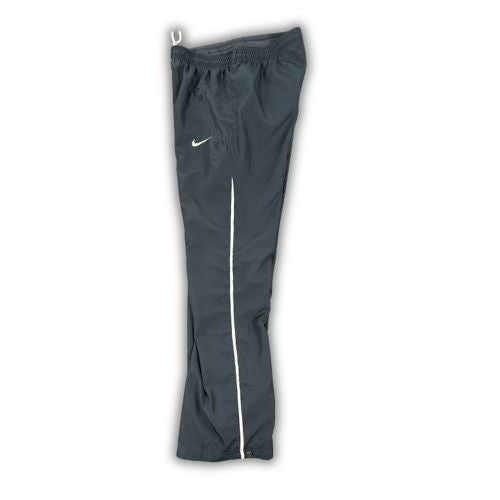 Vintage Y2K Nike Track Pants Women's XS Black White Piping Swoosh Ladies Joggers