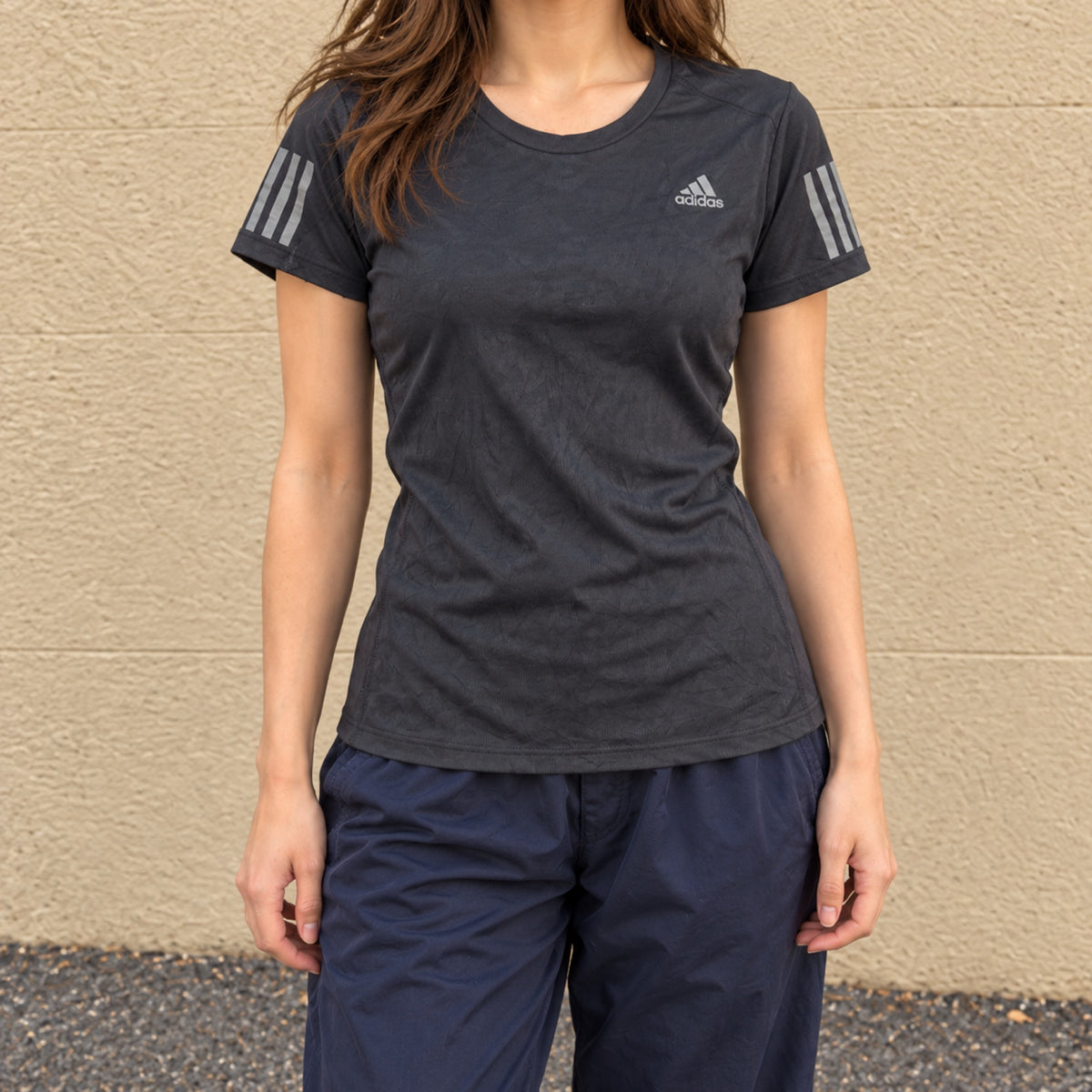 Adidas Energy Running Climacool Tee Black Reflective Stripes photo 1