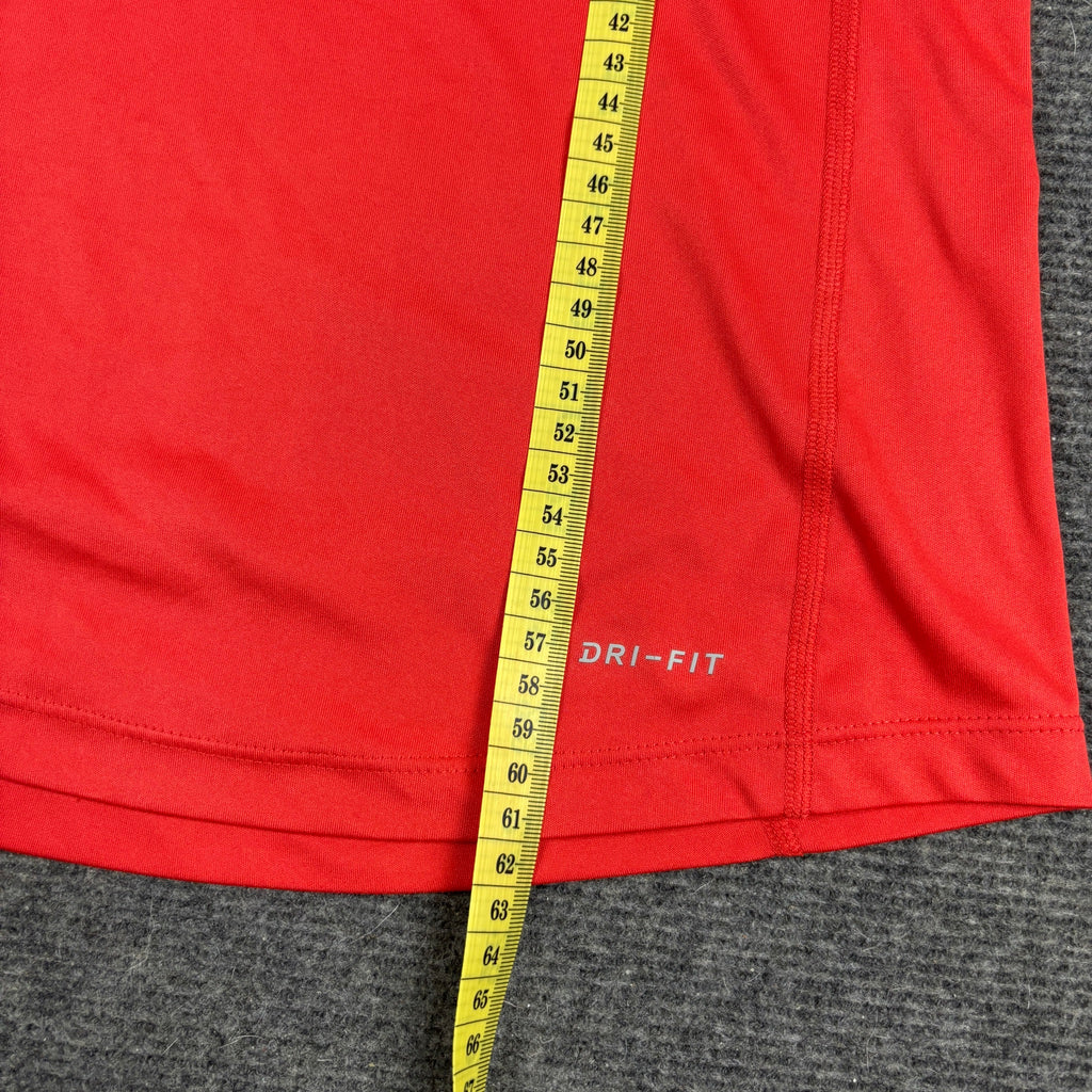 Nike Running Dri-Fit Racerback Tank Coral V-Neck Fitted photo 8