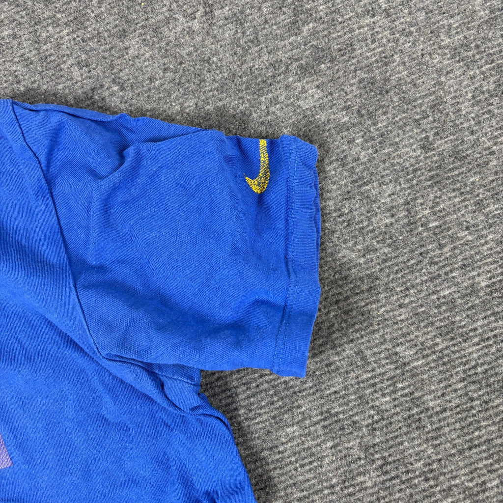 Nike Rainbow Gradient Spellout Tee Royal Blue photo 5