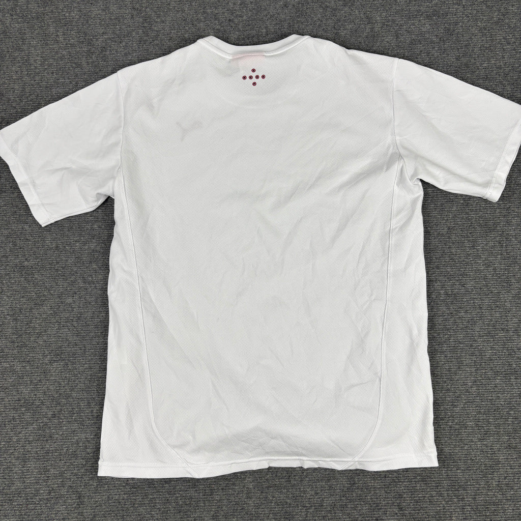 Puma Performance Tee White Black Piping Made in Japan photo 3
