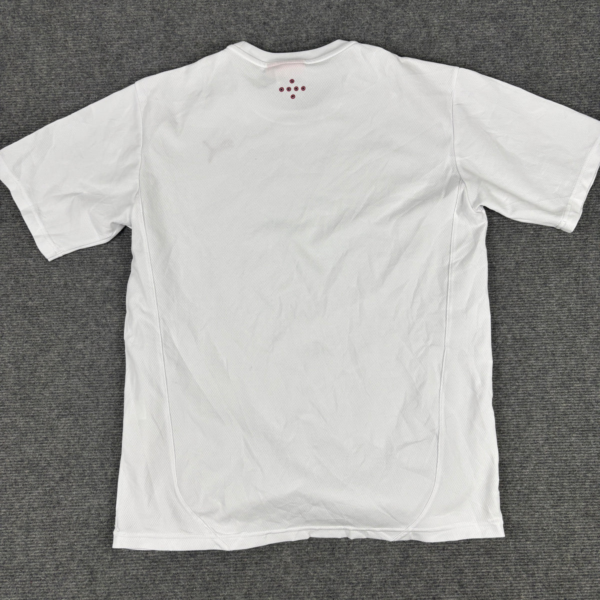 Puma Performance Tee White Black Piping Made in Japan photo 3
