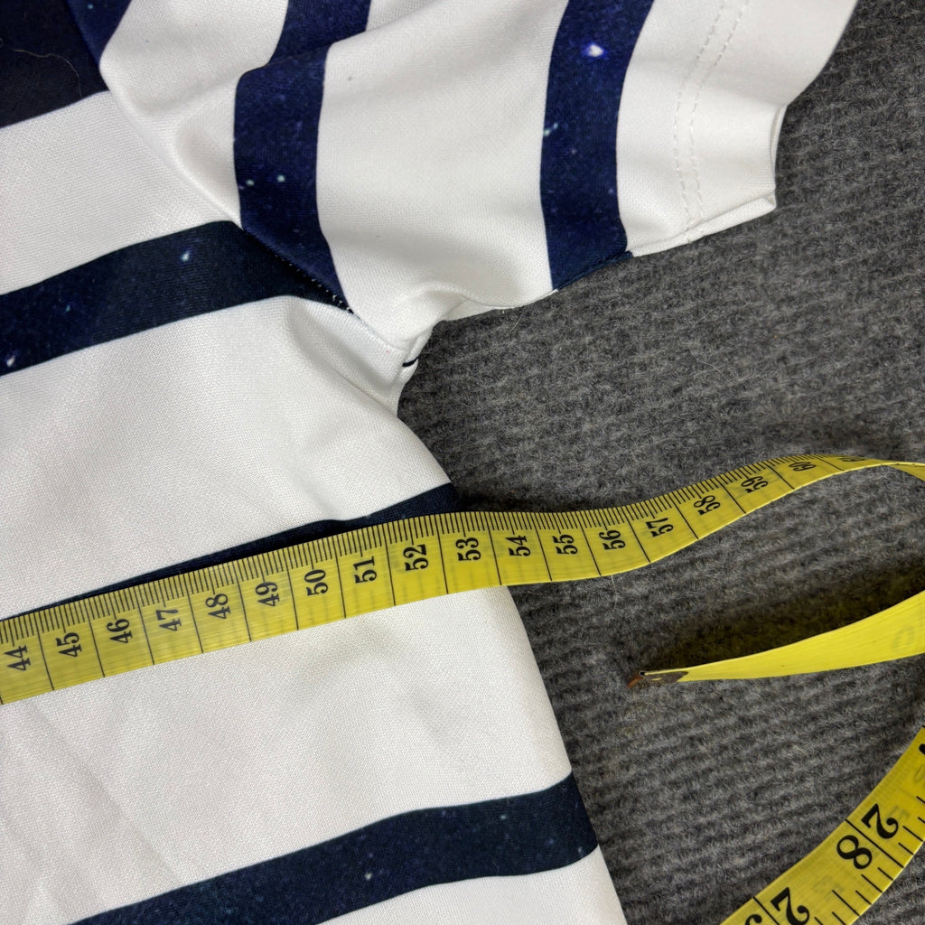 Mobile Suit Gundam RX-78 Striped Graphic Tee Navy White Earth Federation photo 8