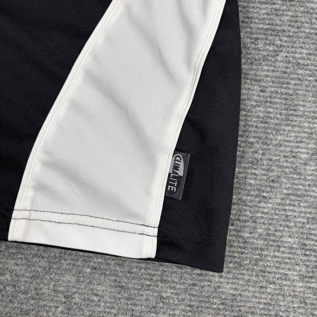Adidas Climalite V-Neck Football Jersey Black White Panels photo 6