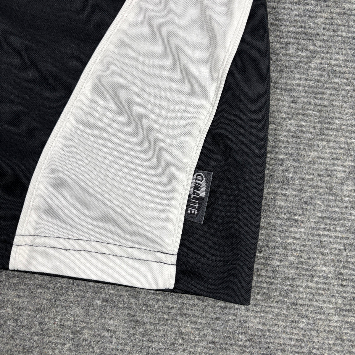 Adidas Climalite V-Neck Football Jersey Black White Panels photo 6